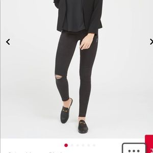 Spanx faded black Jeans, S